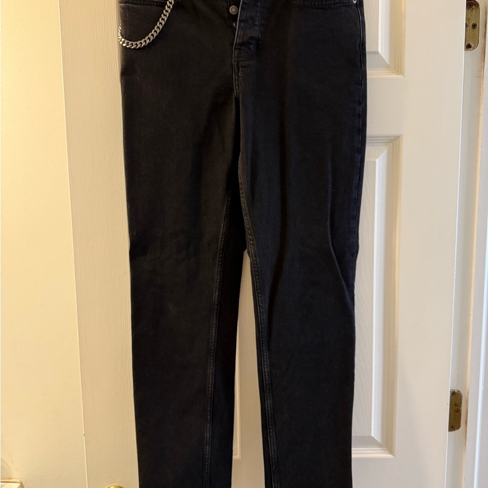 The Kooples Black Slim Straight Jeans Timeless Design